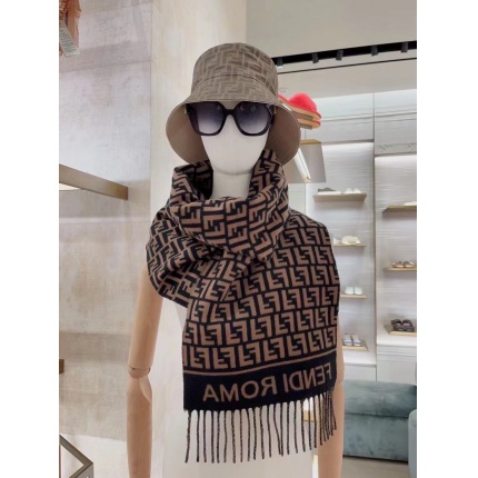 New Arrivals Fendi Cashmere Scarf in 194362