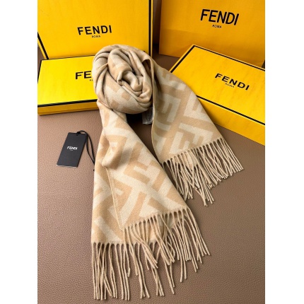 New Arrivals Fendi Cashmere Scarf in 194370