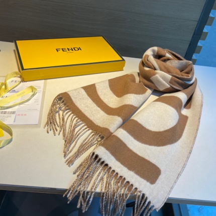 New Arrivals Fendi Cashmere Scarf in 194371