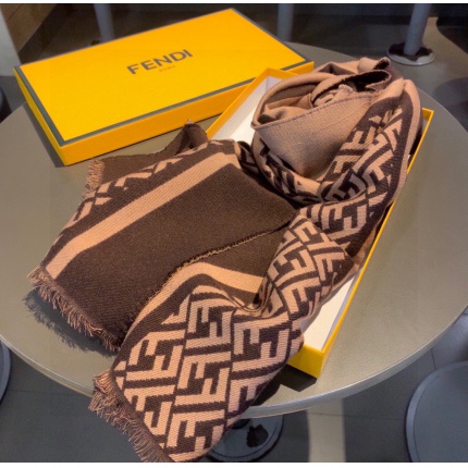 New Arrivals Fendi Cashmere Scarf in 194373