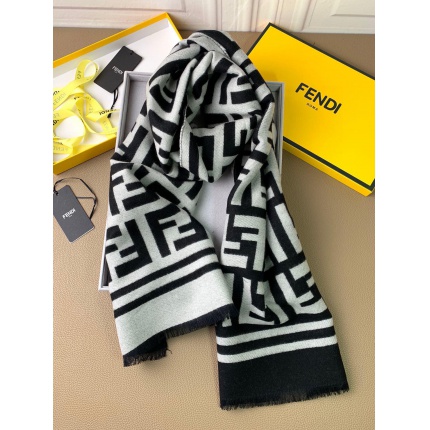 New Arrivals Fendi Cashmere Scarf in 194374
