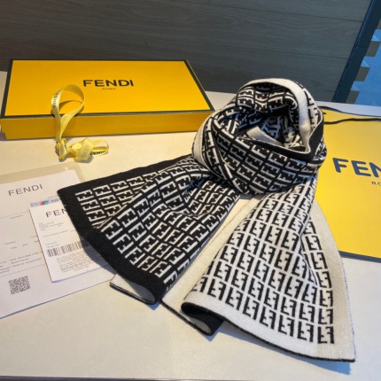 New Arrivals Fendi Cashmere Scarf in 194377