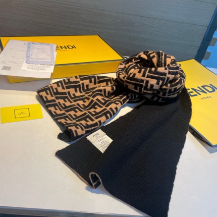 New Arrivals Fendi Cashmere Scarf in 194380
