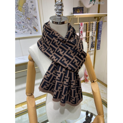 New Arrivals Fendi Cashmere Scarf in 194384