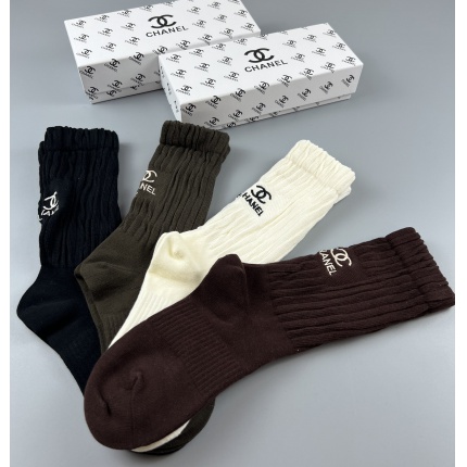 New Arrivals Chanel Socks A pack in 194466