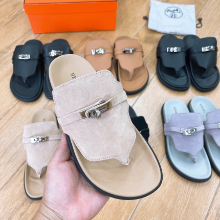 New Arrivals Hermes Slippers Size 35-45 in 194925