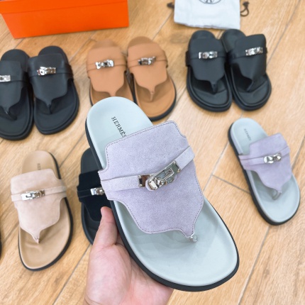 New Arrivals Hermes Slippers Size 35-45 in 194927