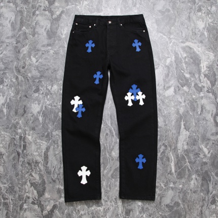 New Arrivals Chrome Hearts Jeans in high quality in 195093