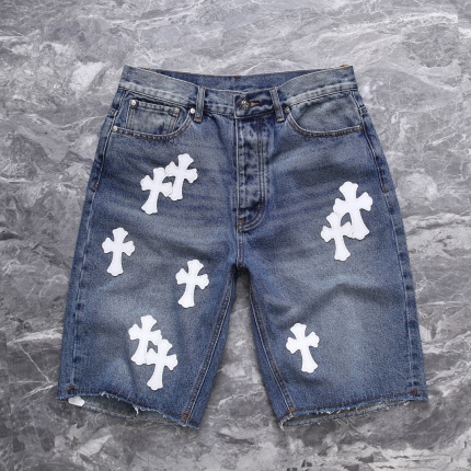 New Arrivals Chrome Hearts Short Jeans in high quality in 195096
