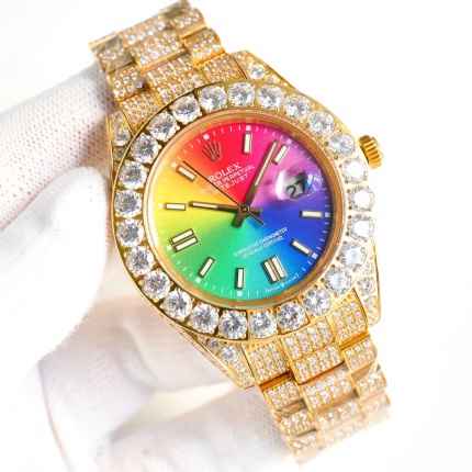 Rolex Full Star Series automatic mechanical watch size 42mm in 195101