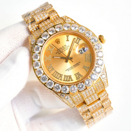 Rolex Full Star Series automatic mechanical watch size 42mm in 195123