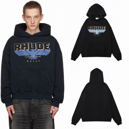 New Arrivals Rhude Hoody Size S-XXL in 195225