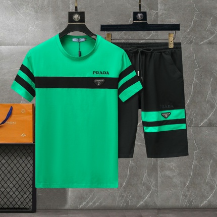 New Arrivals Prada Short Tracksuit For Men in 196104