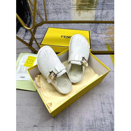 New Arrivals Fendi Loafers Fendi Slippers Size 35-45 in 196163