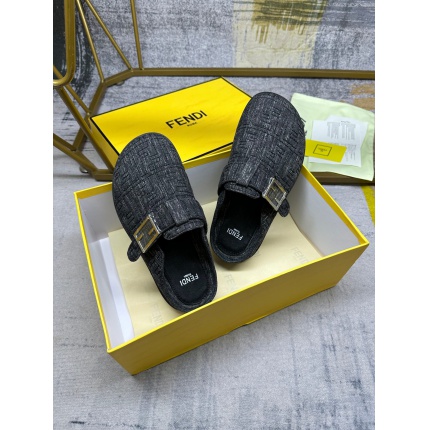 New Arrivals Fendi Loafers Fendi Slippers Size 35-45 in 196167