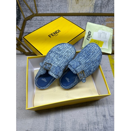 New Arrivals Fendi Loafers Fendi Slippers Size 35-45 in 196168