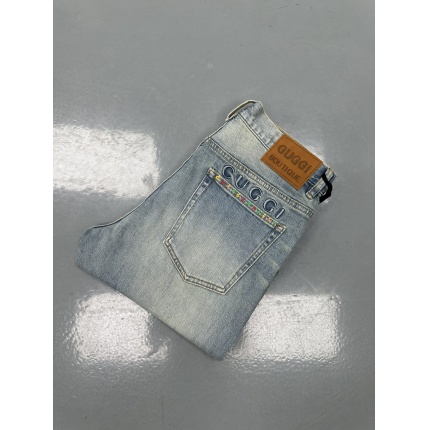 New Arrivals High quality Gucci Jeans For Men in 196567