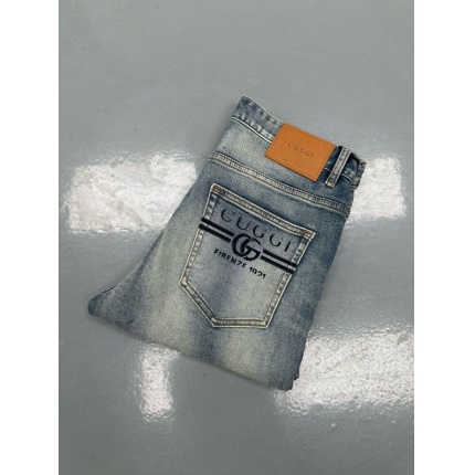 New Arrivals High quality Gucci Jeans For Men in 196568