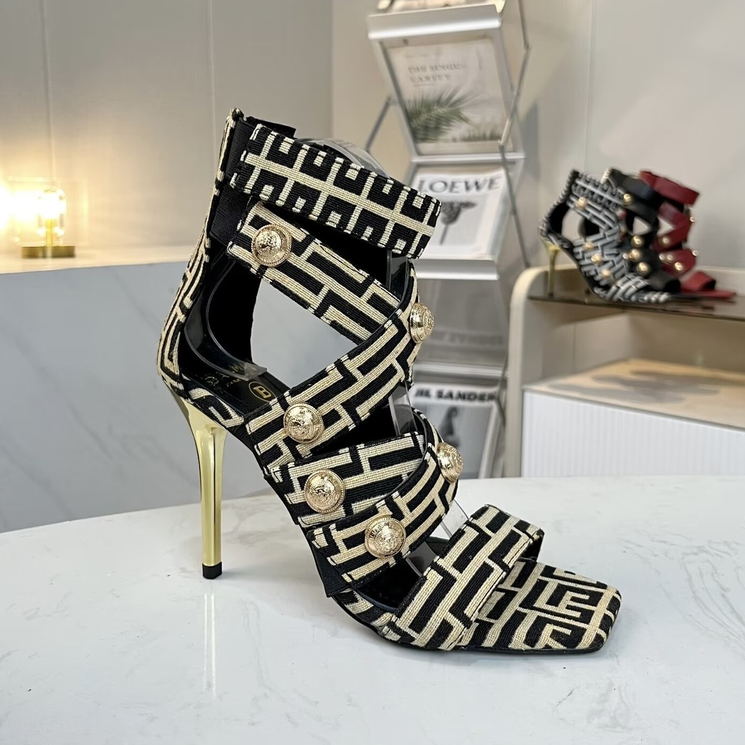 Cheap New Arrivals Balmain Heels For Women in 196124, $70 USD- [IB196124] - Replica Balmain Shoes for Women