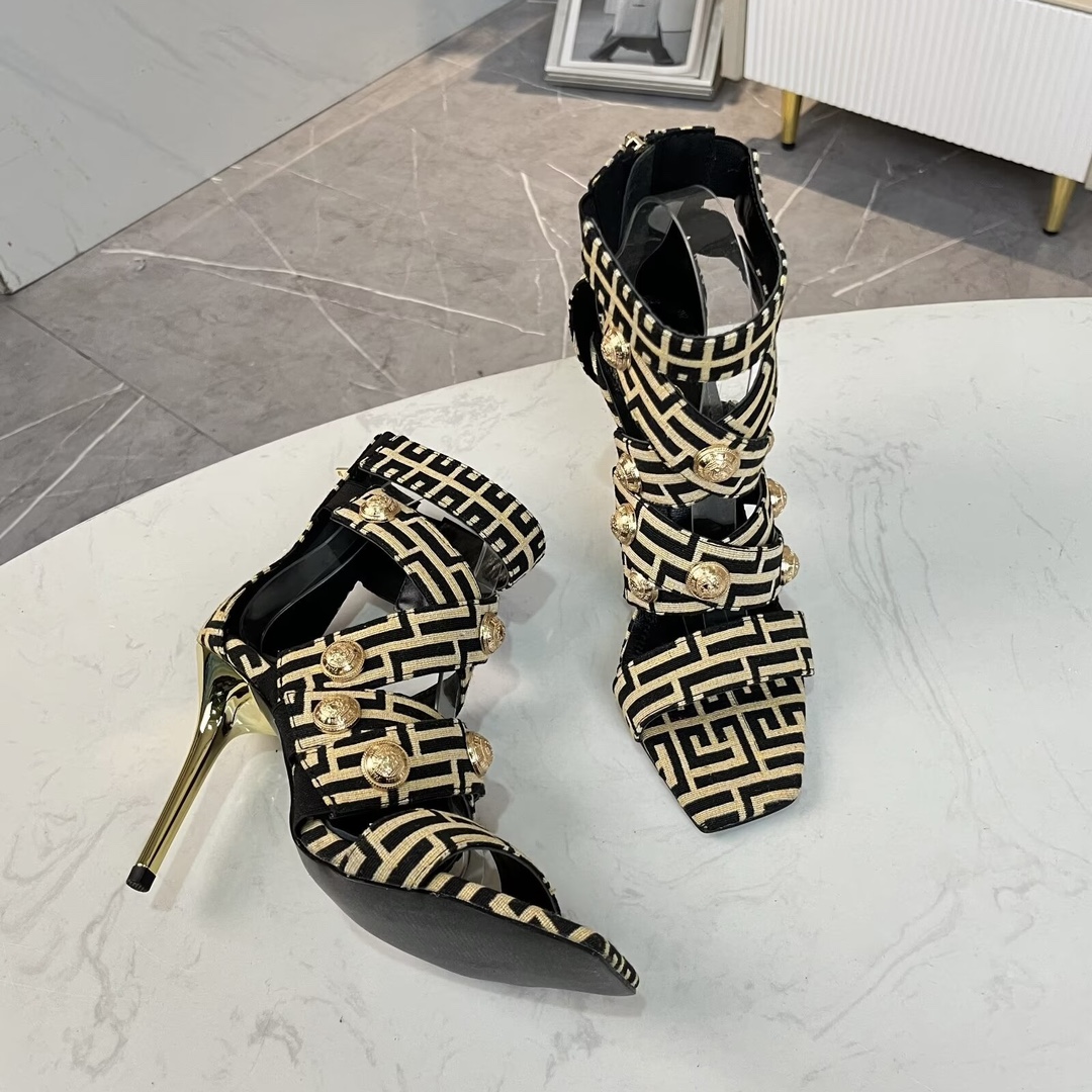 Cheap New Arrivals Balmain Heels For Women in 196124, $70 USD- [IB196124] - Replica Balmain Shoes for Women