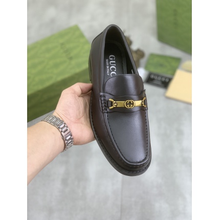 New Arrivals Gucci Leather Shoes For Men in 196816