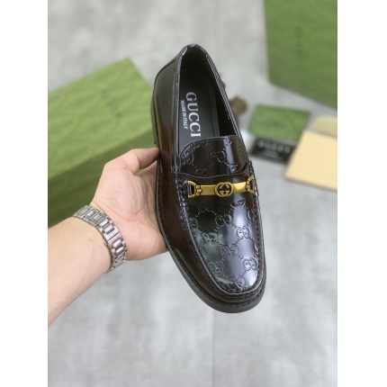 New Arrivals Gucci Leather Shoes For Men in 196817