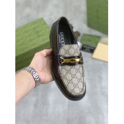 New Arrivals Gucci Leather Shoes For Men in 196820