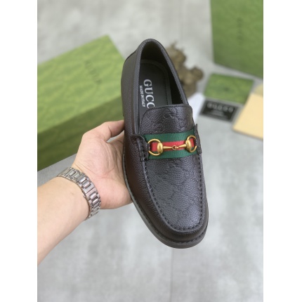 New Arrivals Gucci Leather Shoes For Men in 196822