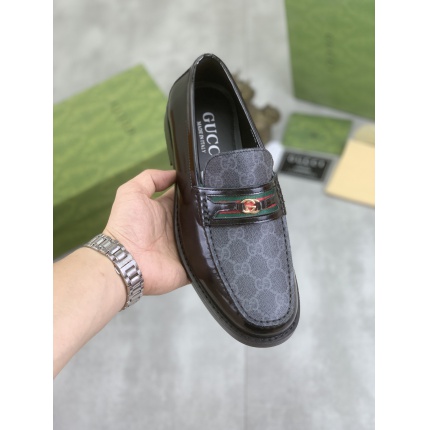 New Arrivals Gucci Leather Shoes For Men in 196830