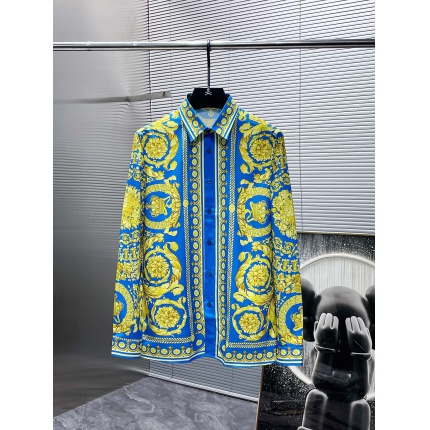 New Arrivals Versace Long Sleeve Shirts For Men in 197173