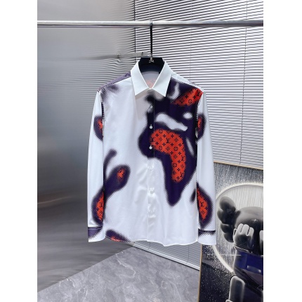 New Arrivals Louis Vuitton Long Sleeve Shirts For Men in 197174