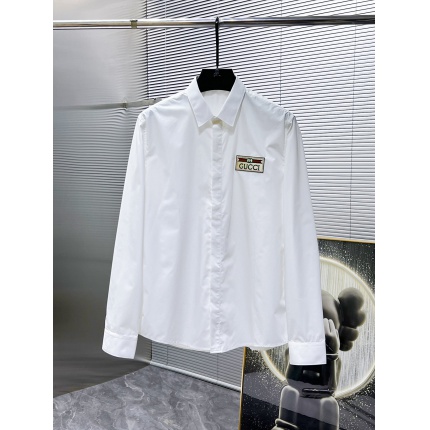 New Arrivals Gucci Long Sleeve Shirts For Men in 197189
