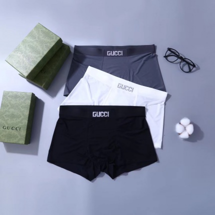 New Arrivals Gucci Underwear For Men A Pack in 198309