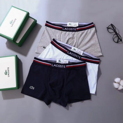 New Arrivals Lacoste Underwear For Men A Pack in 198310