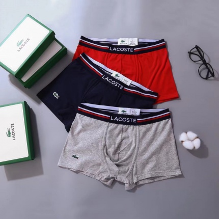 New Arrivals Lacoste Underwear For Men A Pack in 198311