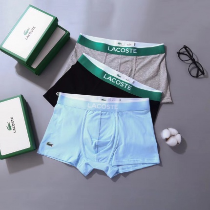 New Arrivals Lacoste Underwear For Men A Pack in 198313