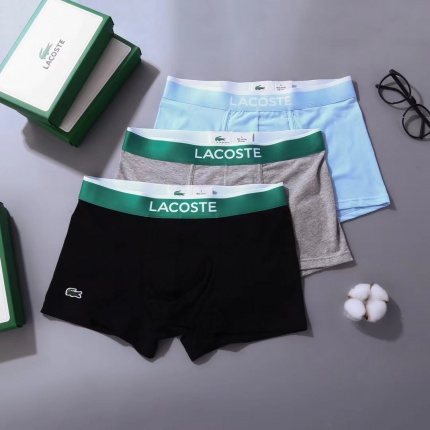New Arrivals Lacoste Underwear For Men A Pack in 198314