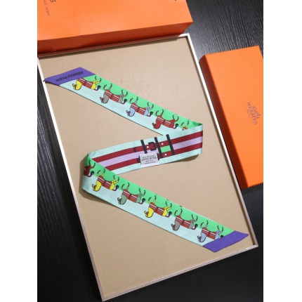 New Arrivals Hermes Silk Ribbon Hermes Bands in 198475