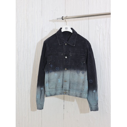 New Arrivals Louis Vuitton Demin Jackets For Men in 199208