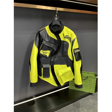 Original quality Louis Vuitton Leather Jackets For Men in 199411