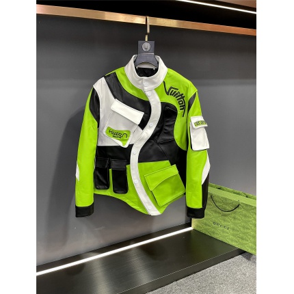 Original quality Louis Vuitton Leather Jackets For Men in 199412