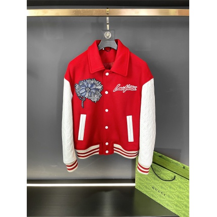 Original quality Louis Vuitton Leather Jackets For Men in 199422