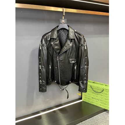 Original quality Chrome Hearts Leather Jackets For Men in 199429