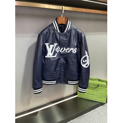 Original quality Louis Vuitton Leather Jackets For Men in 199433