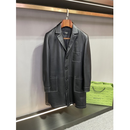 Original quality Fendi Leather Jackets For Men in 199434
