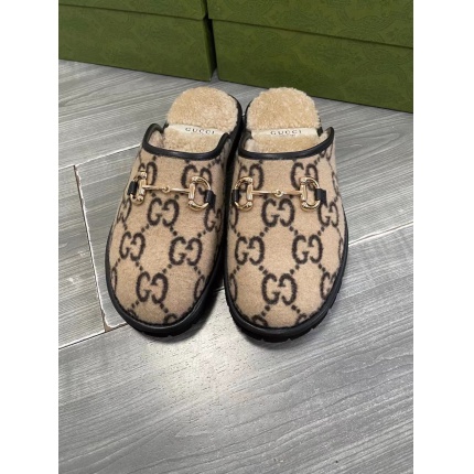New Arrivals Gucci Fur Slippers Size 36-47 in 199447