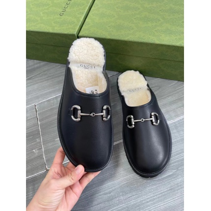 New Arrivals Gucci Fur Slippers Size 36-47 in 199450