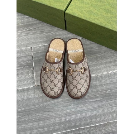 New Arrivals Gucci Fur Slippers Size 36-47 in 199452