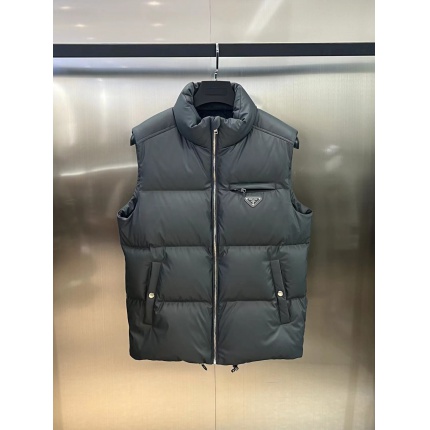 New Arrivals Prada Down Vest Coats For Men in 199487