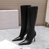 New Arrivals Jimmy Choo Leather Long Boots For Women in 199033